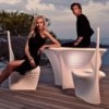 Silla Biophilia con Doble Pared y Tapizado de Tela Náutica | Vondom
