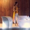 Butaca Biophilia con Iluminación Led en el Interior y Tacos Antideslizantes