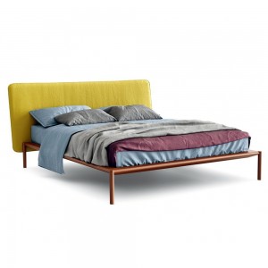 Cama Rain elegante con diseño contemporaneo de Novamobili