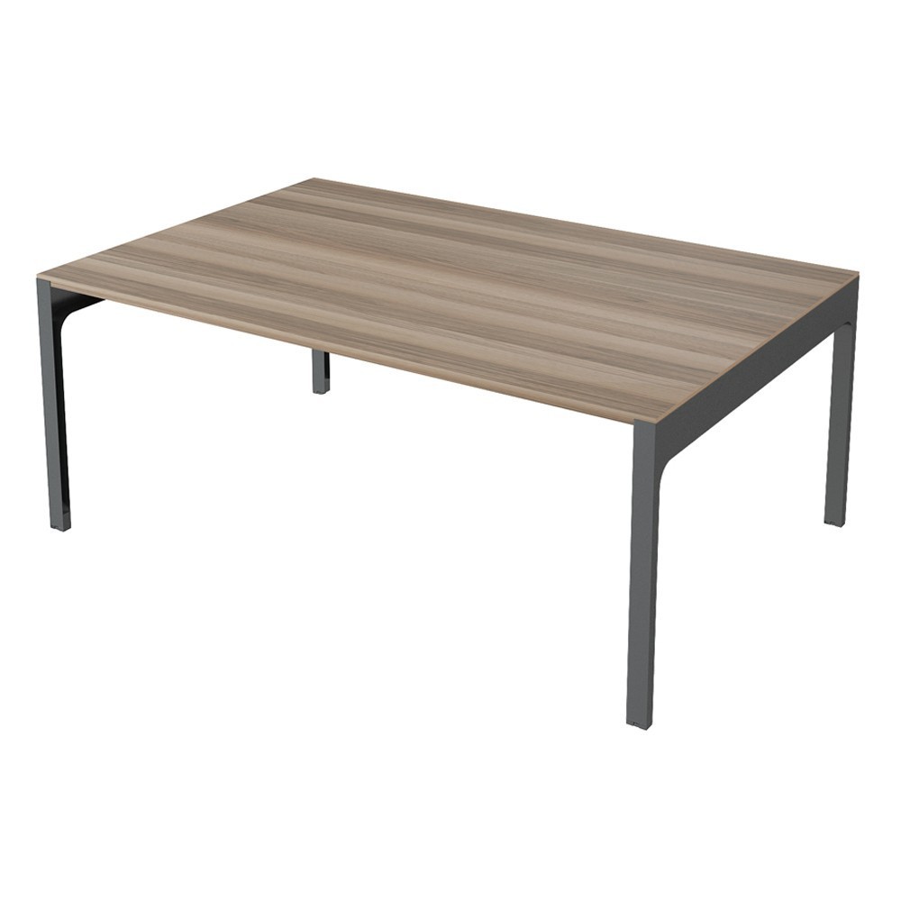 Mesa juntas rectangular Lance de Ofifran con caracteristicas ideales para reuniones.