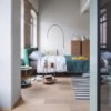 Cama Park lujosa y contemporánea de Novamobili. Camas de diseño moderno.