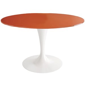 Mesa Flute base lacada. Sovet Italia
