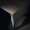 Mesa de oficina ejecutiva moderna con 3 cajones en melamina y metal de ofifran