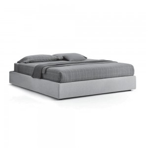 Cama atractiva y contemporánea Sommier tapizada de Novamobili. Somiers modernos.