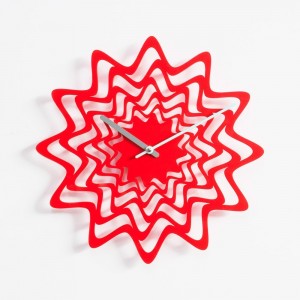 Reloj pared Flux. Progetti