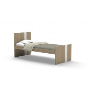 Cama original Lila con diseño contemporáneo y acabados modernos de Nidi.