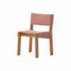 Silla de comedor madera teca exterior de Kettal de la colección Band.