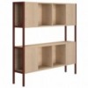 Librería elegante con almacenamiento Piem de Ofifran con diseño ideal para tu oficina