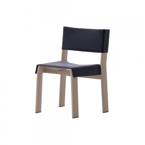 Silla de comedor alumino exterior Kettal de su colección Band.