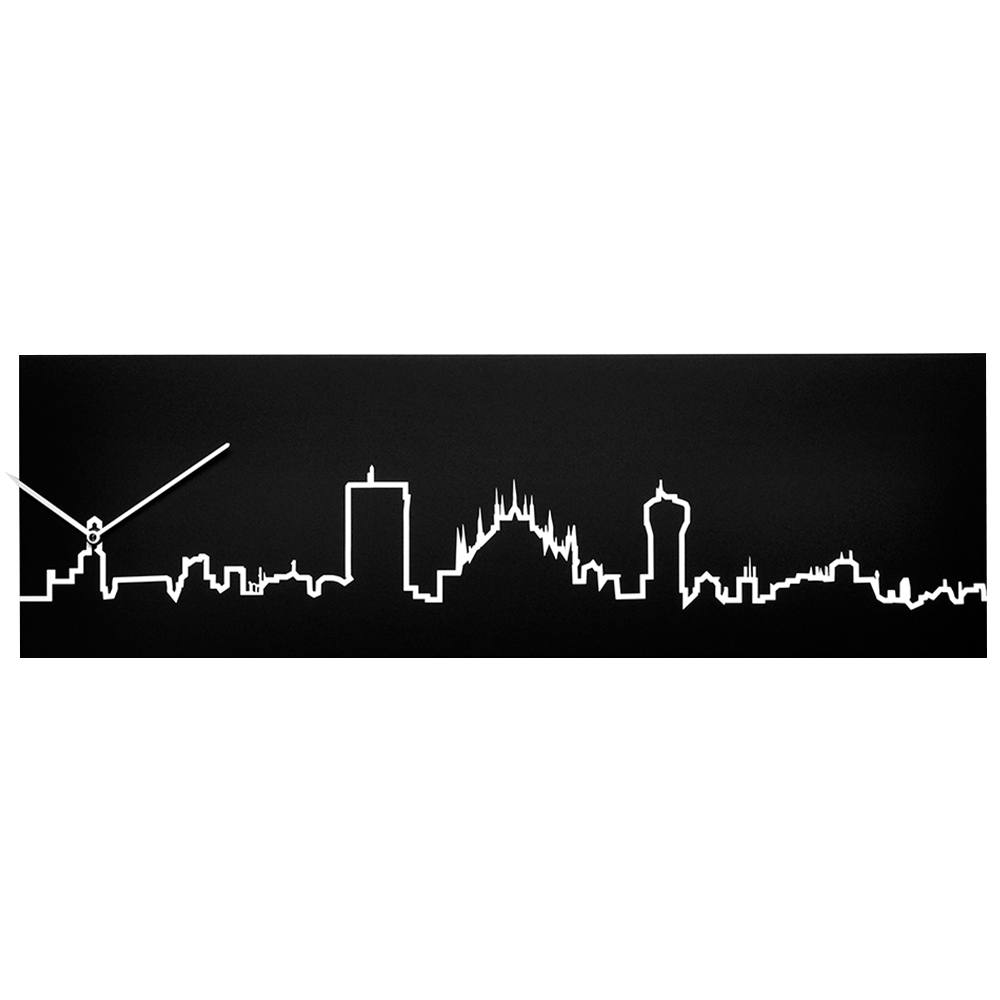 Reloj pared Skyline 1830. Progetti
