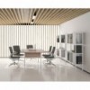 Librería elegante con almacenamiento Piem de Ofifran con diseño ideal para tu oficina