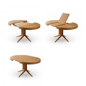 Mesa Extensible Londres de Doos. Mesas para salon con sobre extensibles.