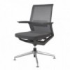 Silla malla Advance base giratoria de Ofifran con soporte lumbar ideal para largas jornadas de oficina.