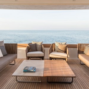 Sillón Club exterior Bela Rope colección Bitta Lounge de Kettal.