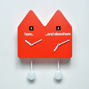 Reloj pared Doble q. Progetti