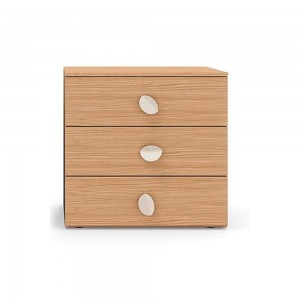 Mesita noche Base Nidi con diseño moderno e italiano para habitaciones juveniles.