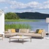 Daybed esquinero para exterior colección Boma de Kettal.