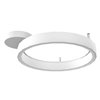Lámpara techo Lunaop moderna y elegante ideal para interiores de Martinelli Luce.