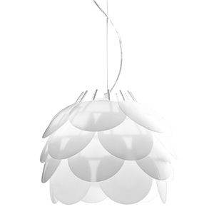 Lámpara suspensión Nuvole Vagabonde elegante y única para espacios interiores de Martinelli Luce.