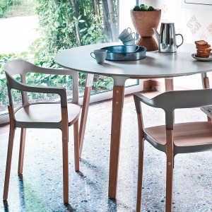 Silla Steelwood de Magis. Silla de diseño perfecto para comedor o cocina.
