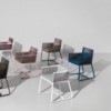 Sillón Comedor exteriores pies en aluminio de la colección Landscape de Kettal.