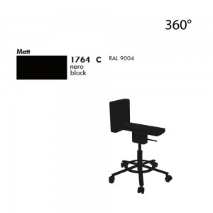 Silla 360º de Magis moderna y giratoria para oficina con acabados elegantes.