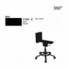 Silla 360º de Magis moderna y giratoria para oficina con acabados elegantes.