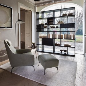 Banqueta Carol de Alivar. Muebles modernos italianos. Mobiliario de diseño.