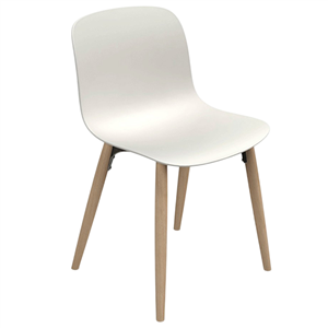Silla Troy Polipropileno Madera de Magis. Moderna silla con patas haya.