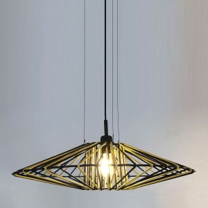 Lámpara colgante horizontal Bimba. FM Iluminación