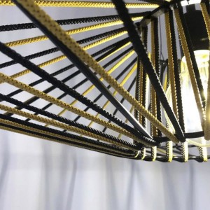 Lámpara colgante horizontal Bimba. FM Iluminación