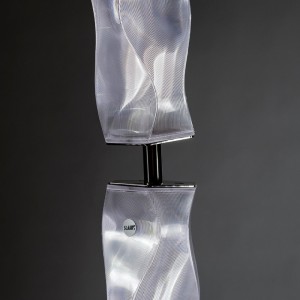 Lámpara Pie Hugo Floir de Slamp con un diseño italiano y moderno,