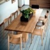 Mesa comedor Madera rectangular Boss executive de Riva1920 con un diseño moderno, acabados elegantes y de madera maciza.