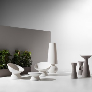 Mesa Coffee para exteriores. Mobiliario de diseño Fade Plust Collection.