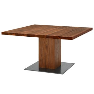 Mesa Boss Basic Quadrato de Riva1920 con un diseño de alto nivel y lujoso con terminaciones a mano.