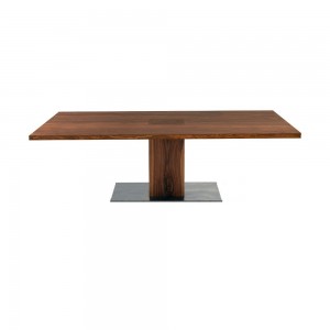 Mesa comedor Madera rectangular Boss executive de Riva1920 con un diseño moderno, acabados elegantes y de madera maciza.