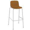 Taburete Troy de Polipropileno Tapizado Acero. Taburete de diseño moderno.