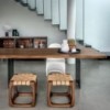 Mesa comedor madera rectangular Natura Natural Sides de Riva1920 con un diseño natural de alta calidad y madera maciza italiana