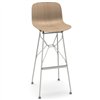 Taburete Troy Wireframe Madera Acero Magis. Taburetes de diseño moderno.