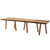 Mesa comedor madera rectangular Briccole Venezia de Riva1920 con un acabado moderno de alta calidad.