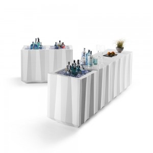 Contenedor Catering Frozen de Plust Collection para ambientes exteriores.