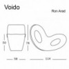 Sillón Voido de Magis. Silla mecedora.  Muebles y complementos de diseño.