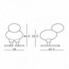 Escultura Happy Bird Pequeña de Magis. Muebles infantiles diseño moderno.