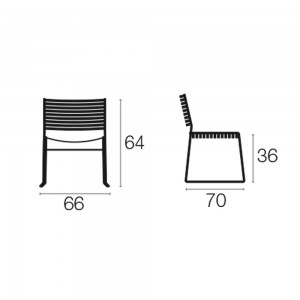 Sillón Aero para exteriores de Emu. Sillones de diseño.