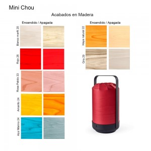 Lámpara portátil Mini Chou de LZF