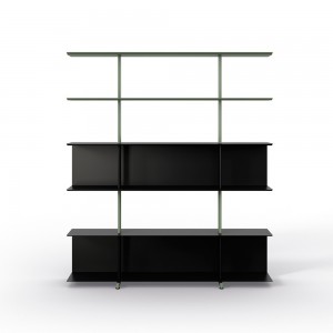 Estantería de diseño Wing pie de Systemtronic. Muebles para oficina.