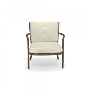 Sillón Athena para espacios exteriores de Emu.