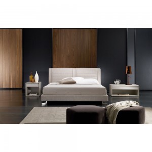 Cama moderna tapizadaa Hamptons de Casadesús