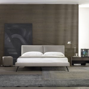 Cama tapizada muy ligera Shelby de Casadesús