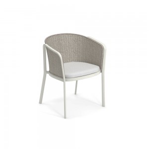 Butaca Carousel Alu-thick de diseño moderno ideal para exteriores por Emu.